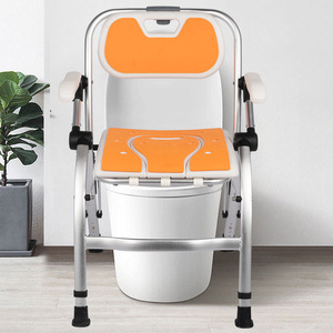 Tabouret de douche pliable antidérapant en alliage d'aluminium pour personnes âgées et femmes enceintes, chaise de sécurité pour salle de bain, 53x53x90cm - Product Image 1