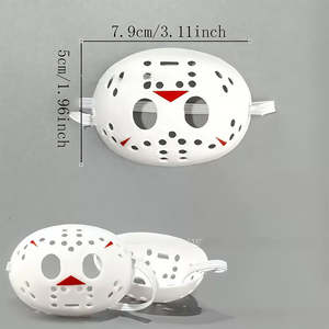 万圣节服装杰森面具套装从13日星期五为17厘米娃娃 (无娃娃) 派对角色扮演 - Product Image 4