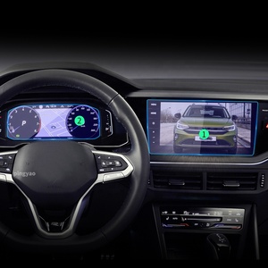 Protector de pantalla para <span class=keywords><strong>VW</strong></span> <span class=keywords><strong>Taigo</strong></span> <span class=keywords><strong>2023</strong></span>, película protectora de vidrio templado Carplay, consola central, pegatinas para coche, accesorios para vehículos multimedia - Product Image 1