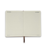 Cuaderno de Tapa Dura Cubierto de Tela, Diario de Estilo Vintage, Cuaderno de Regalo Económico, Diario de Viaje Duradero