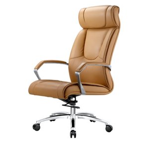 Chaise de bureau en cuir moderne et confortable 36019-6004C/B/A - Product Image 5