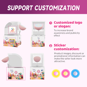 Máquina Automática de Algodón de Azúcar JoyFunplay, Máquina Expendedora de Algodón de Azúcar Automática con Múltiples Sabores y Control Remoto - Product Image 3