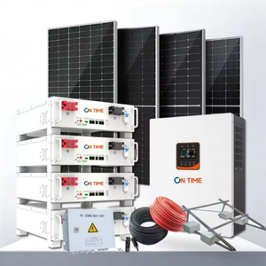 Panneaux solaires 10 kW 30 kW 50 kW Système d'alimentation hors réseau/Kit domestique 3000 W 5000 W Batterie Panneaux en silicium monocristallin haute efficacité - Product Image 4