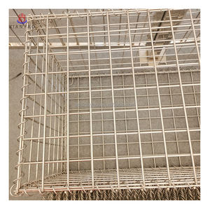High Quality Galvanized <strong>Steel</strong> Welded <strong>Gabion</strong> Retaining Wall Stone Cage Mesh Wall Retainer <strong>Gabion</strong> Landscape for Garden Rocks Box - Product Image 2