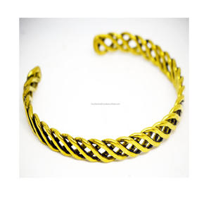 Handmade Traditional Designer Fashion <b>Bangles</b> <b>Bracelet</b> for Women Plated Metal Alloy CuFFS - Product Image 4