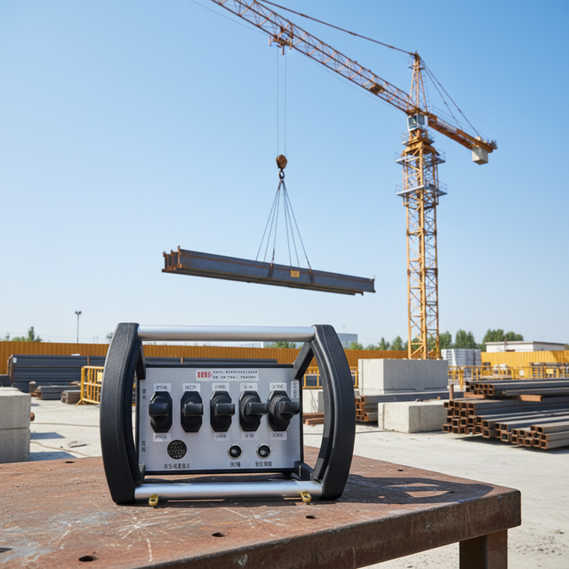 5 Way Controller Cranes Wireless Remote Control Crane Industrial Control System for Crane Proportional Truck Crane with Joystick