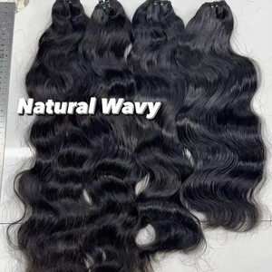 Extensioni di capelli vergini ricci birmani 2x6 6x6 9x6 7x7 13x4 13x6 5x5 con chiusura frontale 4x4, onda profonda, da singolo donatore - Product Image 4