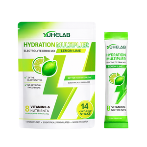Polvo Electrolítico con Alto Contenido <span class=keywords><strong>de</strong></span> <span class=keywords><strong>Sodio</strong></span> <span class=keywords><strong>de</strong></span> Marca Privada Personalizada al por Mayor, con Hidratación Rápida para Deportes y Fitness - Product Image 2