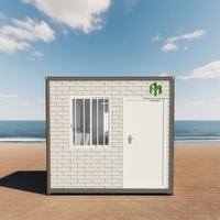 Panneau sandwich EPS résistant aux séismes à bas prix, logement préfabriqué en conteneur, bureau moderne à faible coût, maison pliable