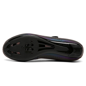 รองเท้าปั่นจักรยานแบบมืออาชีพ รุ่นใหม่ สีมุกสะท้อนแสงหลากสี สำหรับผู้ชาย กันลื่น - Product Image 5