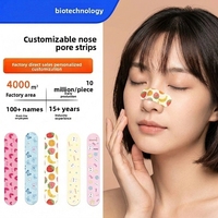 Bandelettes nasales de forme personnalisée, autocollants anti-ronflement mignons en forme de dessin animé, patchs dilatateurs nasaux ajustables, bandelettes nasales d'aide au sommeil en gros