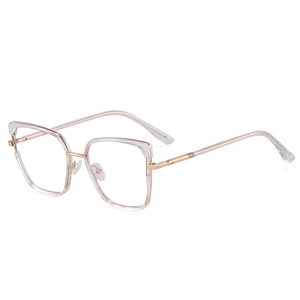 SHINELOT MS 83602 Nuovi <span class=keywords><strong>Occhiali</strong></span> da Vista Quadrati alla Moda per Donne in TR90+Metallo con Protezione dalla <span class=keywords><strong>Luce</strong></span> <span class=keywords><strong>Blu</strong></span> e Design Colorato - Product Image 2