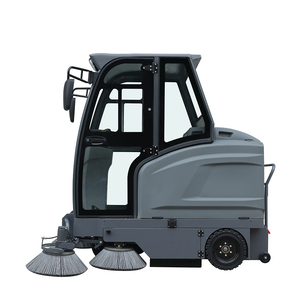 Battery Powered bê tông tự động đường phố làm sạch đi xe trên đường sàn <span class=keywords><strong>Sweeper</strong></span> máy - Product Image 2