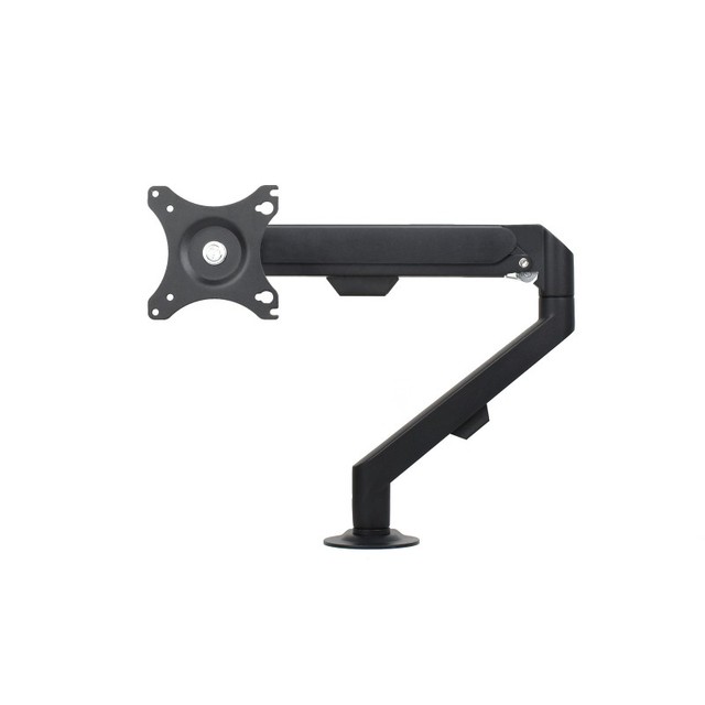New Gintech Large Screen Gas Spring Monitor Arm 90 Degree for 17~30 Inch Displays Free Height Adjustment Multi-angle Rotation