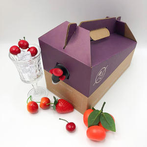 Bolsas de Recarga a Prueba de Fugas VMPET de 3L con Logotipo Personalizado, Bolsa en Caja con Válvula para Vodka, Vino Tinto, Brandy, Jugo, Válvula de Sellado Térmico - Product Image 1