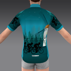 HIRBGOD <span class=keywords><strong>Jersey</strong></span> sepeda longgar untuk pria, <span class=keywords><strong>Jersey</strong></span> pakaian bersepeda gunung cepat kering, <span class=keywords><strong>Jersey</strong></span> bersepeda luar ruangan untuk pria - Product Image 6