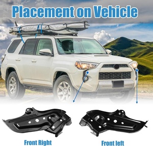 Retenedor de soporte de parachoques delantero de coche para Toyota 4 Runner 2013-2021 izquierda derecha negro - Product Image 6