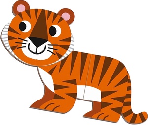 Jouets d'apprentissage préscolaire de conception personnalisée Casse-tête magnétique d'<span class=keywords><strong>animaux</strong></span> créatifs à faire soi-même Casse-tête de livre pour enfants - Product Image 3