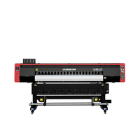 Impresora Eco Solvente de 1.8m con I3200, Motor Servo AC de Doble Rodillo para Producción en Masa, Adecuada para Personalización Masiva de Productos en Rollo