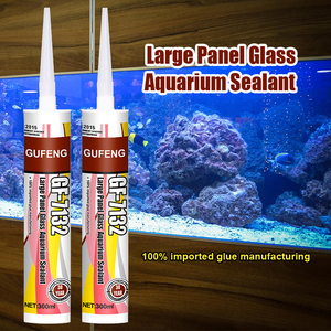 Scellant de silicone acide Offre Spéciale d'usine Transparent pour Super grand aquarium en verre Chine Silicone Sealan 100% Silicone 12 mois - Product Image 6