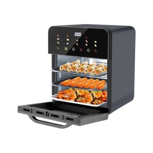 Four à friture intelligent 360x360x400mm, multifonctionnel, à convection, avec revêtement céramique et écran numérique - Product Image 1