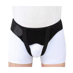 Faja de Hernia de Neopreno para Hombre y Mujer, Transpirable y de Soporte, para Dolor Inguinal, con Almohadillas de Compresión Removibles para el Lado Izquierdo y Derecho - Product Image 3