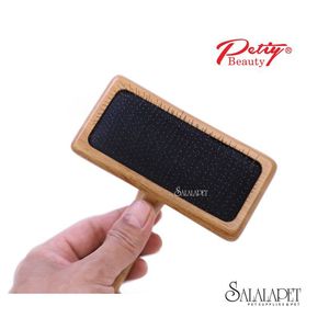 Peigne pour chien, peigne pour animaux de compagnie, brosse à poils pour chien, peigne à picots, peigne démêlant, peigne pour chat et chien / Peigne en bambou Moso L # - Product Image 2
