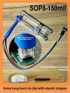 Sonda de pasador de resorte de escritura de lectura de programación de Chip SMD manos libres para SOP8 WSON con bloque de Clip de resorte - Product Image 4