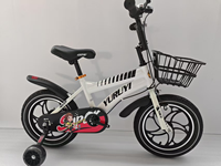 Bicicletta da Montagna per Bambini 3-6 Anni, Telaio in Acciaio al Carbonio, Ruote da 12 Pollici, Altezza Regolabile