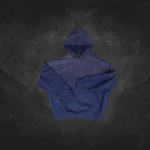 Sudadera con Capucha Extra Grande de Algodón de 420 g/m² de Alta Calidad, Estilo Vintage, Lavado Ácido, para Hombre - Product Image 2