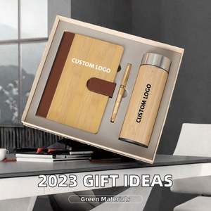 Ideas de Negocio 2023: Set de Regalo de Boda de Bambú con Logotipo Personalizado, Gran Venta, con Pequeña Inversión para la Educación - Product Image 2