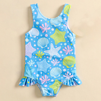 Bikini Bandeau buatan tangan untuk anak perempuan pakaian renang motif papan catur seksi dengan dekorasi berpayet dan ritsleting harga pabrik murah