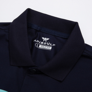Aristino Golf para hombre para Polo 95% algodón mercerizado 5% Spandex patrón de rayas venta al por mayor precio caliente venta al por mayor de la parte superior de la Product-APSG15S2 - Product Image 6
