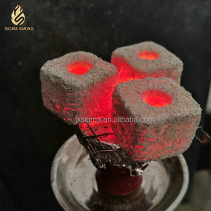 ถ่านไม้ไผ่บริสุทธิ์สำหรับมอระกู่ผลิตด้วยอุณหภูมิสูงเถ้าสีขาว - Product Image 2