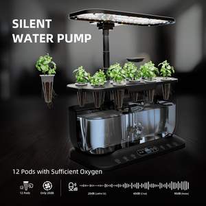 Örümcek çiftçi 36W smartsmarttam spektrum 12 bakla APP WiFi kontrollü masa üstü hidroponik büyüyen sistemi LED büyümek işık - Product Image 4