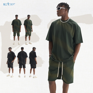 Offre Spéciale 380Gsm poids lourd hommes mode Shorts haute qualité décontracté été Logo personnalisé Shorts pour hommes - Product Image 3