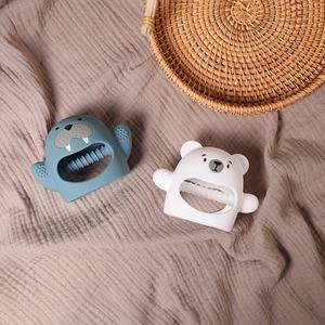 Juguete de silicona para la dentición del bebé para bebés de 0 a 6 meses, juguetes masticables para succionar, chupete de mano para bebés que amamantan - Product Image 2