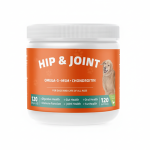 Compléments alimentaires et vitamines pour les articulations et la mobilité des chats et des chiens, santé des articulations, friandises molles avec <span class=keywords><strong>glucosamine</strong></span> <span class=keywords><strong>HCL</strong></span> - Product Image 1