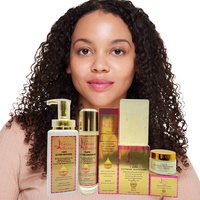 Teint Clair Rajeunissant Peau Produit Cosmétique Éclaircissant Metisse Ensemble de Soins de la Peau pour Africaines