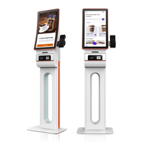 Multimeditouch Lecteur de codes à barres SDK à écran tactile incurvé de 23.6 pouces pour l'extérieur Affichage de vidéos interactives