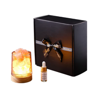 Support de lampe diffuseur en cristal pour décoration intérieure, support d'huiles essentielles d'aromathérapie, ornement désodorisant d'intérieur longue durée