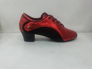 <span class=keywords><strong>Zapatos</strong></span> <span class=keywords><strong>de</strong></span> <span class=keywords><strong>baile</strong></span> latino rojos a la moda para mujer, suela <span class=keywords><strong>de</strong></span> gamuza dividida con cordones, zapato <span class=keywords><strong>de</strong></span> <span class=keywords><strong>baile</strong></span> para práctica <span class=keywords><strong>de</strong></span> <span class=keywords><strong>Salsa</strong></span> con cojín trasero - Product Image 3