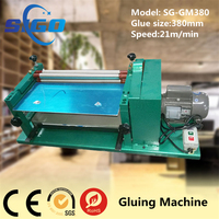 SG-GM380 semi-automatique de boîte/carton collage à froid machine pour petite boîte d'emballage/carton
