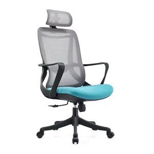 New Product Armrest Ergonomic Mesh Office Chair Swivel Luxury High Back Comfort Boss Chair Executive Ergonomic Office Chair