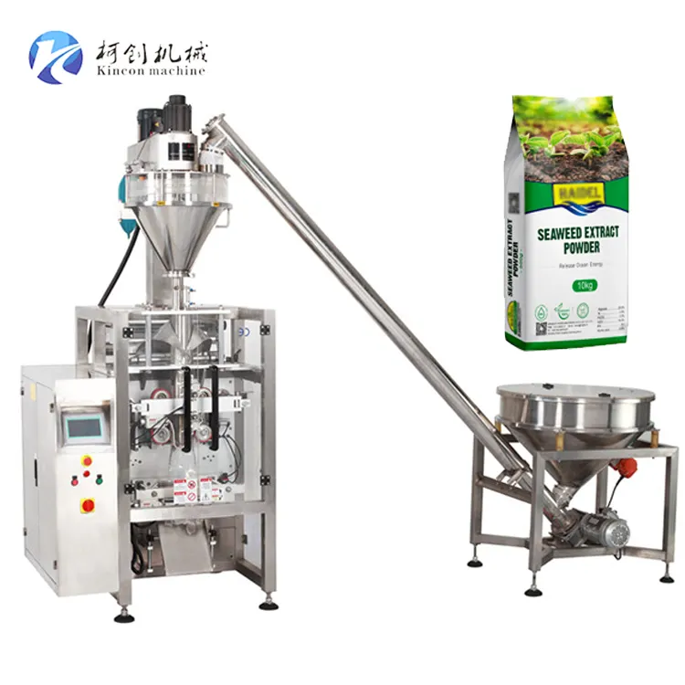 Automatic machine pour emballage powder fertilizer package machine