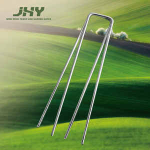 Fixation de <span class=keywords><strong>gazon</strong></span> <span class=keywords><strong>synthétique</strong></span> et de tapis de mauvaises herbes Goupilles d'ancrage pour <span class=keywords><strong>gazon</strong></span> artificiel - Product Image 2