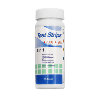 Bandelettes de <span class=keywords><strong>test</strong></span> d'alcalinité totale PH 4 en 1 pour piscine <span class=keywords><strong>Bandelette</strong></span> de <span class=keywords><strong>test</strong></span> de dureté totale pour <span class=keywords><strong>eau</strong></span> de spa Papier de <span class=keywords><strong>test</strong></span> de <span class=keywords><strong>chlore</strong></span> pour <span class=keywords><strong>eau</strong></span> <span class=keywords><strong>potable</strong></span> - Product Image 1