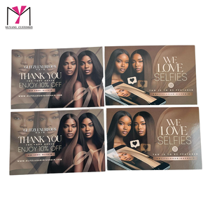 Etiquetas personalizadas impermeables de PVC para el cabello con bolsa de correo y tarjeta de agradecimiento - Product Image 3