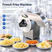 Machine automatique à frites, machine à couper les pommes de terre, coupe-frites, trancheuse à pommes de terre, machine industrielle de transformation alimentaire à vendre