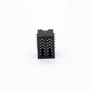 Pogo Pin 0.8mm Pitch 12Pin connettori terminali scheda femmina per bordo Dual Row Pin connettori